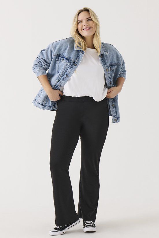 ONLY CARMAKOMA Dames Spijkerjas Light Blue Denim