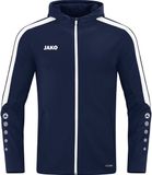 Jako Power Jas Met Kap Heren - Marine | Maat: 4XL