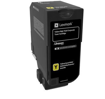 Lexmark 84C2HYE toner cartridge geel
