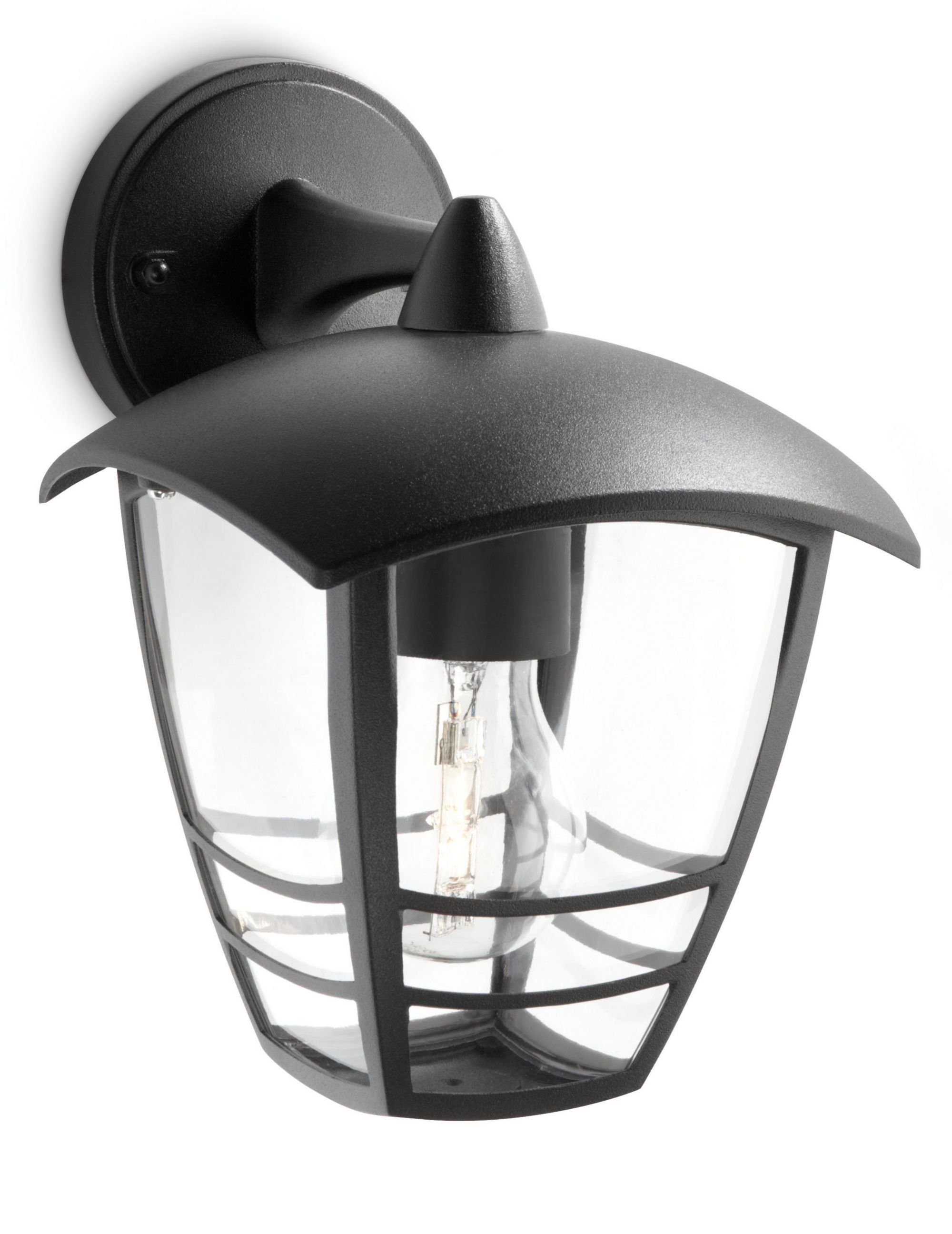 Philips myGarden Creek Wall light - Black - E27