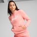PUMA ESS No. 1 Logo hoodie voor Dames, Roze, Maat XS