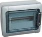 Legrand Modulaire verdeeldoos 1x12, wandmontage, transparant, IP65, IK09, PLEXO3 PV, artikelnummer 414033