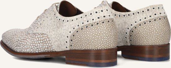 Floris van Bommel Sfm-30361 De Stapper Nette schoenen - Veterschoenen - Heren - Beige - Maat 40⅔
