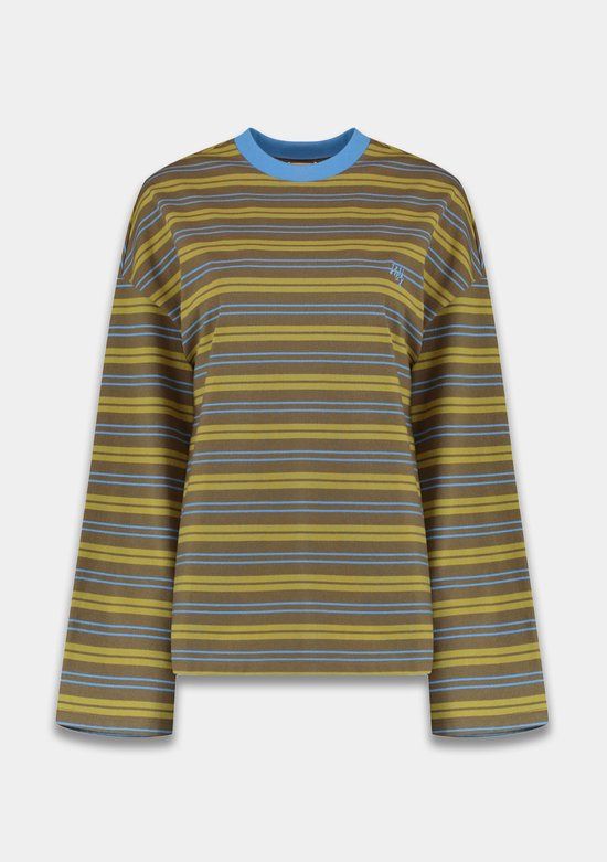 Harper & Yve TOMMY-LS Dames Lange mouwen shirt DAYDREAM BLUE STRIPE
