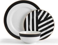 Mikasa Luxe Deco China Dinner Set - 12pcs.