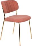 AnLi Style Chair Jolien Gold/Pink