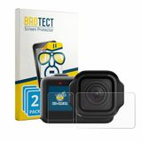 BROTECT - Screenprotector voor GoPro Mission 1 - Folie Beschermfolie transparant 2 Stuks