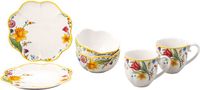 Villeroy & Boch Spring Awakening ontbijt-set, 6-delig, voor 2 personen