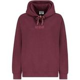 Fresh Made BASIC HOODIE WITH EMBROIDERY - Vrouwen - rood