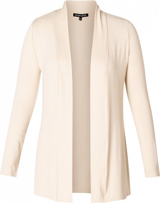 BASE LEVEL CURVY Ayla Vest - Light Beige - 3XL (46)