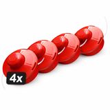Nemaxx® FS2 Tête de coupe Tap & Go à double fil M10x1,25 filetage à gauche, 2 mm, cercle de coupe 380 mm – Rouge