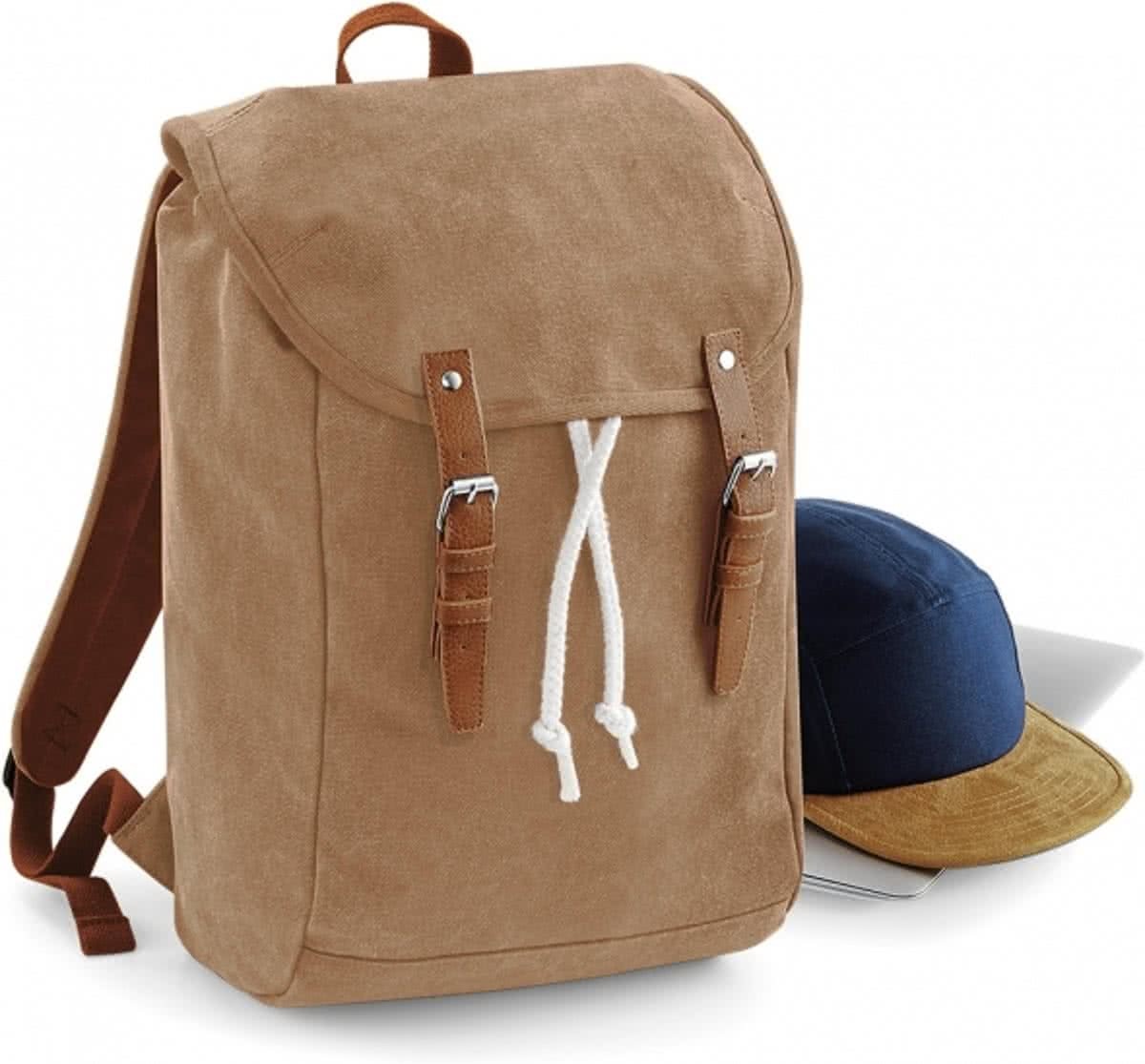 Quadra Vintage Backpack Caramel