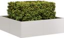 Maison Exclusive - Jardinière 100x100x30 cm, en acier inoxydable