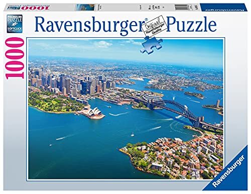RAVENSBURGER PUZZLE Opera House en Harbour Bridge, Sydney, Australië, puzzel voor volwassenen en kinderen vanaf 14 jaar, Amazon speciale editie [exclusief bij Amazon]