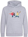 Hingly Hooded sweater Buurman & Buurman Grijs Honkbal 116