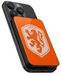 Selencia MagSafe Powerbank 5.000 mAh - Powerbank sans fil - Convient pour MagSafe et Qi - Noir / Lion orange