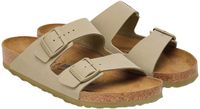 Birkenstock Arizona Slippers Senior Beige Leer Unisex Maat 40