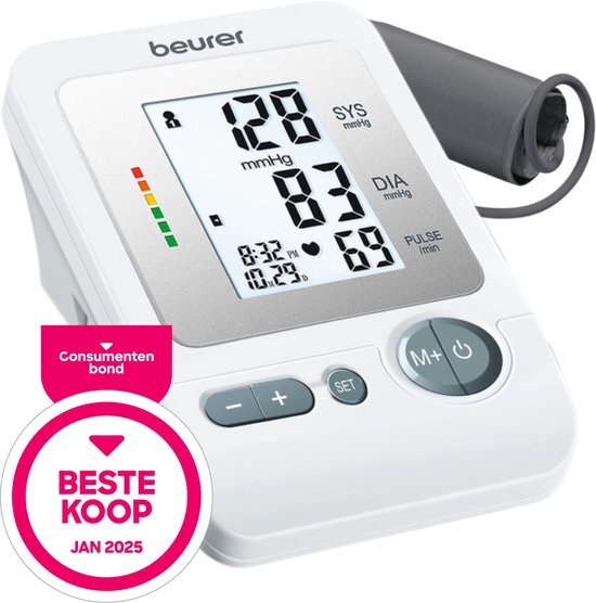 Beurer BM 26 Bloeddrukmeter bovenarm - 5 Jaar garantie