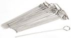 FMprofessional 22219.0 spiesset, 30 stuks, staal