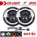 StarTech Lada LED-koplampen voor Lada Niva 2012 - JG-J013 - Set van 2 - 17,8 cm - 12/24 V - Dagrijverlichting - Amberkleurige richtingaanwijzers - J003T