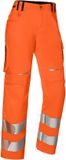 KÜBLER PSA REFLECTIQ 26078340 Hi Vis Reflecterend Werkbroek DAMES Veiligheidsbroek Oranje - Met Kniezak - Vuilafstotend