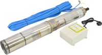 Awtools AW85101 - Diepwaterpomp - Roestvrij staal - 550W - Efficiënt en Betrouwbaar