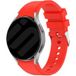 Strap-it Samsung Bracelet silicone connexion parfait Samsung Galaxy Watch 6 - 44mm (rouge clair)