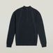 G-STAR Structure Half Zip Knit Heren Trui - Salute