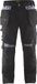 Blåkläder Werkbroek met spijkerzakken 1555-1860 - Zwart/Grijs - D84