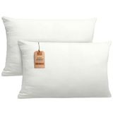 NatureMark Jersey kussenhoezen, 40 x 60 cm, natuur/crèmekleur, set van 2