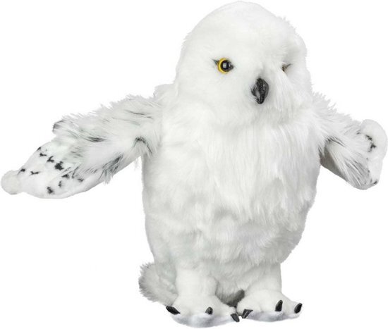 Noble Collection Knuffel Fantastic Beasts: Hedwig 35 Cm Wit