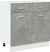vidaXL Lyon Ladekast Betongrijs 80 x 46 x 81,5 cm Bewerkt Hout
