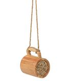 Dehner Natura insectenhotel Treviso, ca. 17 x 14,5 x 11 cm, cederhout, naturel