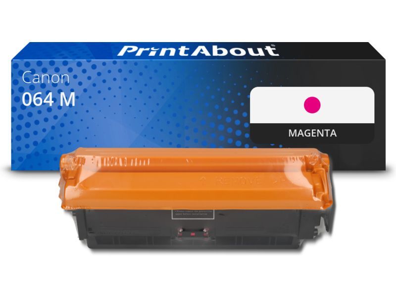 PrintAbout Toner 064 M Magenta geschikt voor Canon