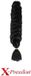 Ultra Braid 1B X-pression - Impression Ultra Braid - Cheveux tressés Noir - 82cm