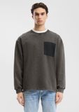 QS s.Oliver Bernd Freier GmbH & Co. KG QS Sweatshirt Heren XXL Zwart Katoen
