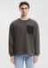 QS s.Oliver Bernd Freier GmbH & Co. KG QS Sweatshirt Heren XXL Zwart Katoen