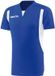 Macron Jersey Iron Royal Blue/White Short Sleeve Polyester Size S