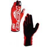 Ompracing Omp Kart KS-4 handschoenen, rood/wit, maat 4, kinderen
