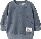 NAME IT Baby Vesten - Katoen/Polyester - Blauw Mirage - Maat 68