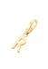 Giorgio Martello Milano Giorgio Martello Gouden (verguld) bedel | Letter R | 925 Zilver