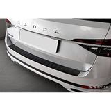 Matzwart Avisa Matzwart RVS Achterbumperprotector passend voor Skoda Superb III Combi 2015-2019 & Facelift 2019- incl. Scout 2019- 'Ribs'