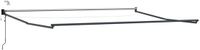 vidaXL Electric Awning Frame with LED and Wind Sensor 4 x 2 m