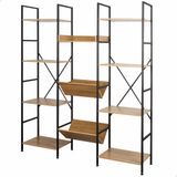 Max Home Planken Max Home Staal Melamine spaanderplaat 125 x 150 x 27 cm