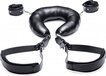 XR Brands Strict Verstelbare Positieriem Set Met Boeien - Zwart