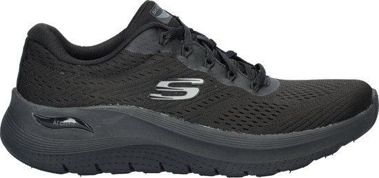 Skechers Arch Fit 2.0 - Big League Dames Sneakers - Zwart