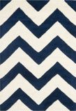 Safavieh Vloerkleed Crosby Wol Donkerblauw 61 x 91 cm