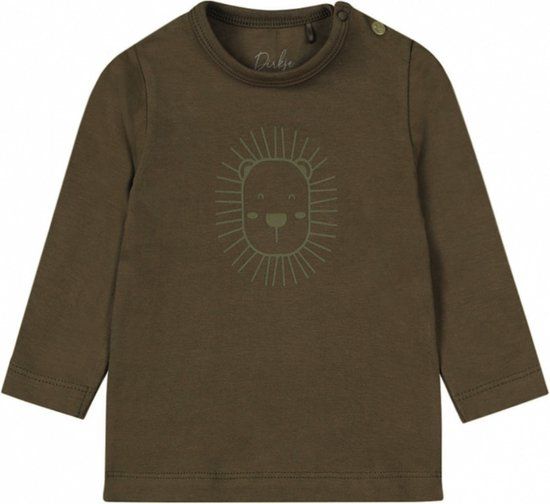 Dirkje faded green shirt leeuw
