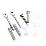 Roca AV0007600R Kit G bidet-bodem, reserveonderdeel voor porselein, bevestiging