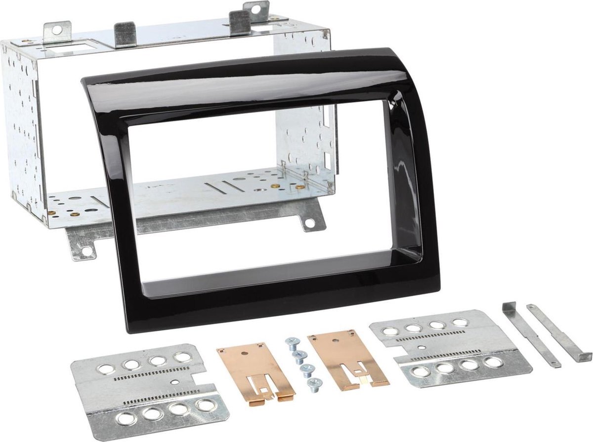 ACV 2-DIN Paneel Fiat Ducato - Citroën Jumper - Peugeot Boxer 2011-2015 Kleur: Piano Zwart